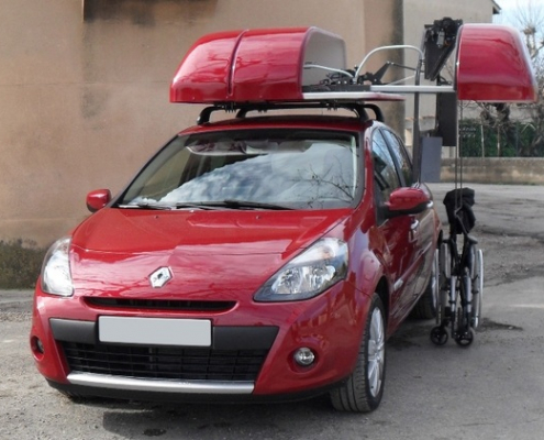 wheelchair carrier for car