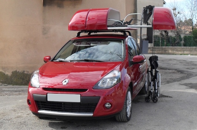 wheelchair carrier for car