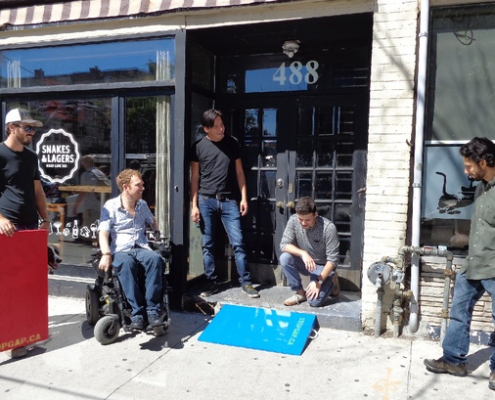 Ramping up Wheelchair Access