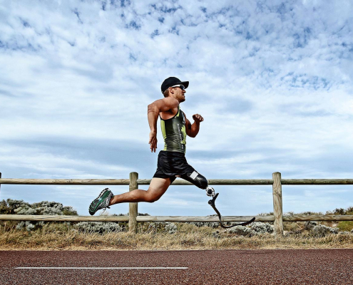 Amputee.Running