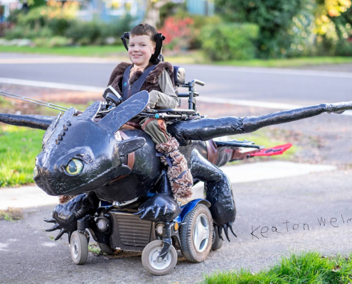 magic wheelchair dragon