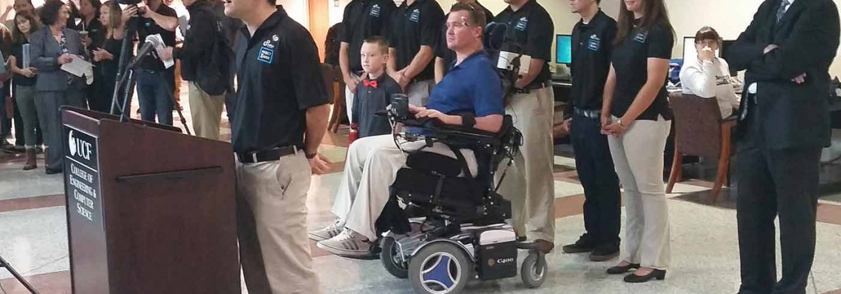 Limbitless facial recognition wheelchair