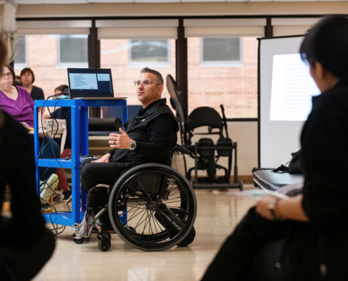Matt Castelluccio from United Spinal